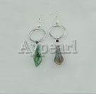 Wholesale Gemstone Earrings-garnet agate earring