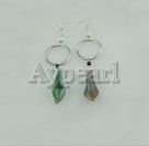 Wholesale garnet agate earring