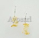 Wholesale earring-citrine earrings