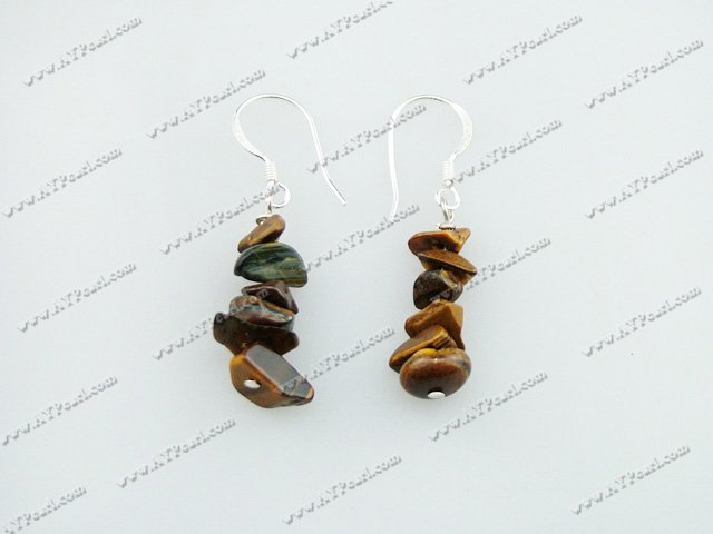 Wholesale Gemstone Jewelry-tiger eye earrings