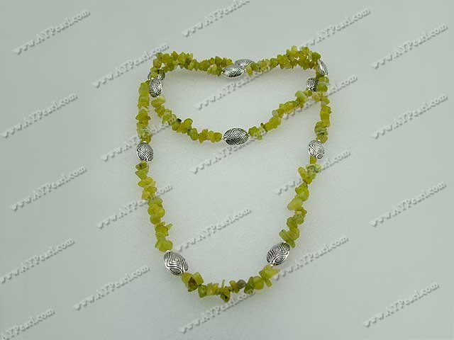 olive jade necklace