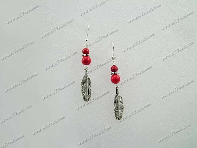 blood stone earrings