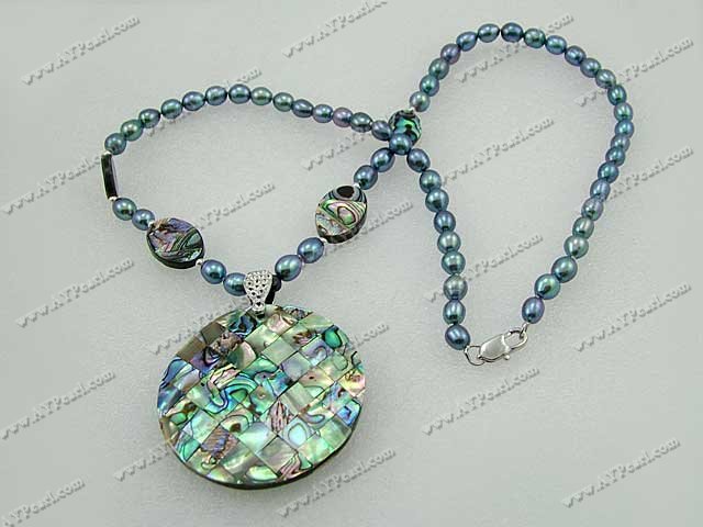 Pearl Jewelry Wholesale-shell pearl necklace