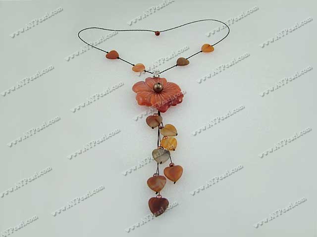 Wholesale Gemstone Jewelry-agate necklace
