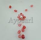 Wholesale cherry quartz necklace