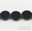 black agate beads,5*14mm cylinder,Grade A,Sold per 15.75-inch strands