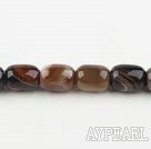 grey agate beads,14*18mm round drum,Sold per 15.75-inch strands