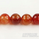 natural agate beads,14mm round ,Sold per 15.75-inch strands