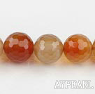 natural agate beads,16mm round ,Sold per 15.75-inch strands