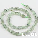 Prehnite beads,8*12mm egg,Sold per 15.75-inch strands