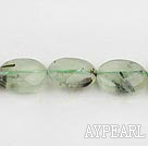 Prehnite beads,12*16mm egg,Sold per 15.75-inch strands