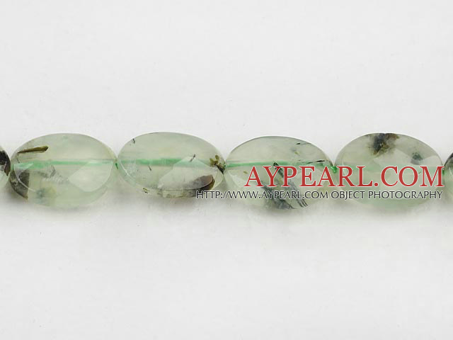 Prehnite beads,12*16mm egg,Sold per 15.75-inch strands