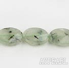 Prehnite beads,13*16mm egg,Sold per 15.75-inch strands