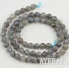 Flashing Stone beads,6mm round, faceted,sold per 15.75-inch strand