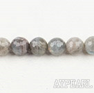 Flashing Stone beads,10mm round, faceted,Sold per 15.75-inch strands