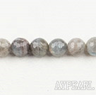 Flashing Stone beads,10mm round, faceted,Sold per 15.75-inch strands