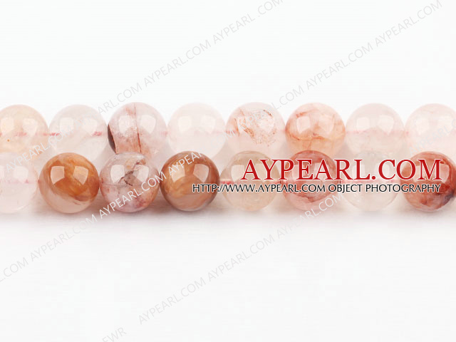 iron crystal beads,red,14mm round,Sold per 15.75-inch strands