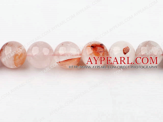 iron crystal beads,red,18mm round,Sold per 15.75-inch strands