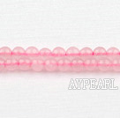 rose quartz beads,4mm round,sold per 15.75-inch strand