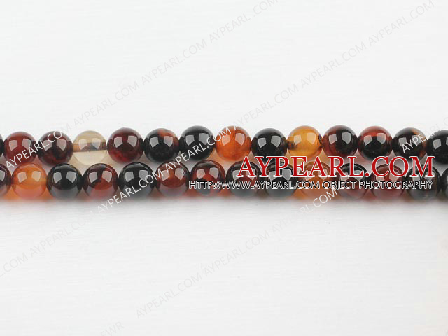 agate beads,8mm round,sold per 15.75-inch strand