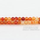 naturalagate beads,4mm round ,sold per 15.75-inch strand
