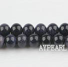 blue sandstone beads,8mm round ,sold per 15.75-inch strand