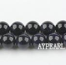 blue sandstone beads,10mm round ,sold per 15.75-inch strand