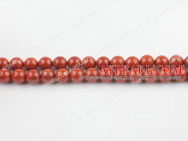 red gem beads,8mm round,sold per 15.75-inch strand