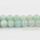 amazon beads,8mm round,faceted,Sold per 15.75-inch strands