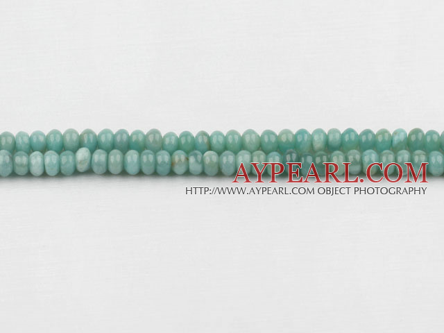 amazon beads,4*6mm abacus,sold per 15.75-inch strand