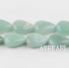 amazon beads,10*14mm flat teardrop,sold per 15.75-inch strand