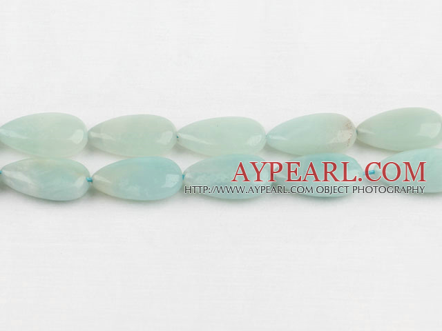 amazon beads,12*22mm flat teardrop,Sold per 15.75-inch strands
