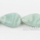 amazon beads,15*25mm flat teardrop,Sold per 15.75-inch strands
