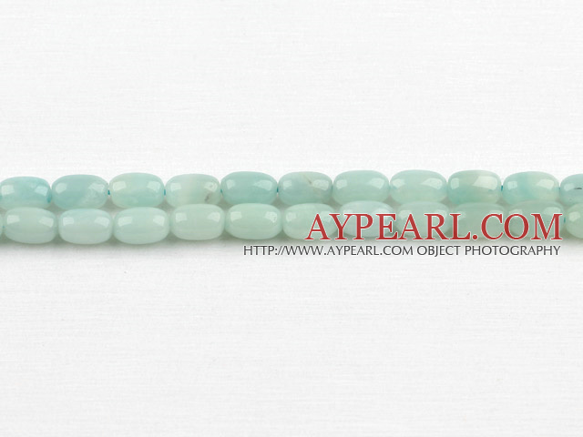 amazon beads,6*9mm columniform,sold per 15.75-inch strand