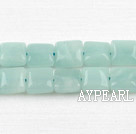 amazon beads,8mm square,faceted,sold per 15.75-inch strand