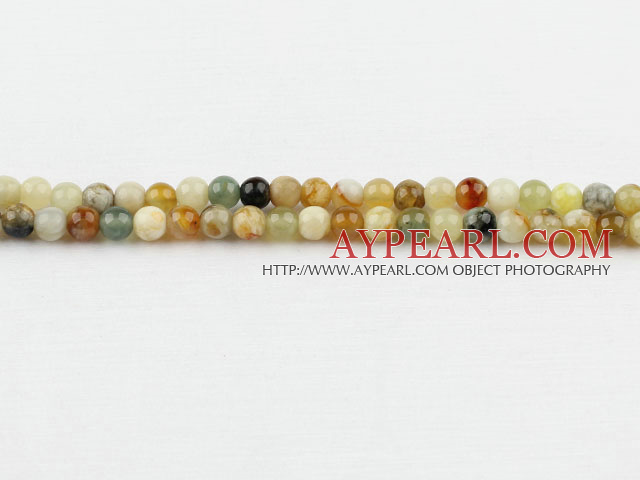 old jade beads,6mm round,sold per 15.75-inch strand