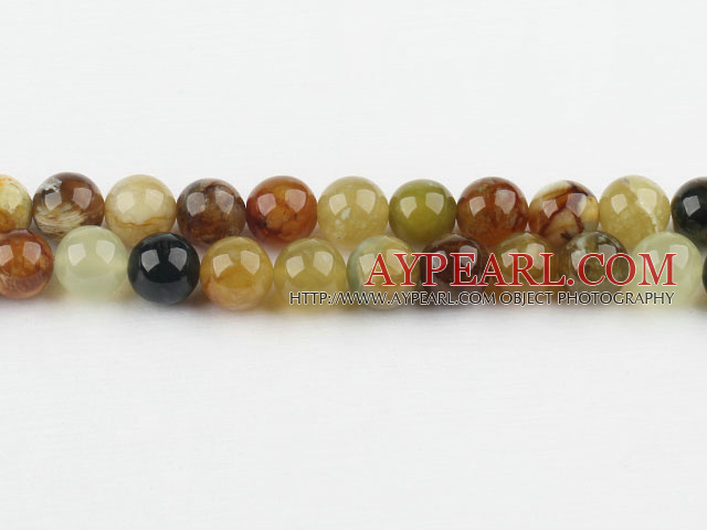 old jade beads,12mm round,Sold per 15.75-inch strands