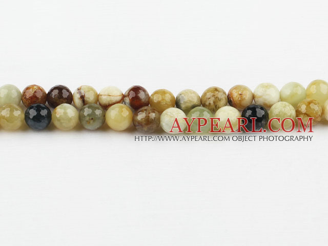 old jade beads,10mm round,Sold per 15.75-inch strands