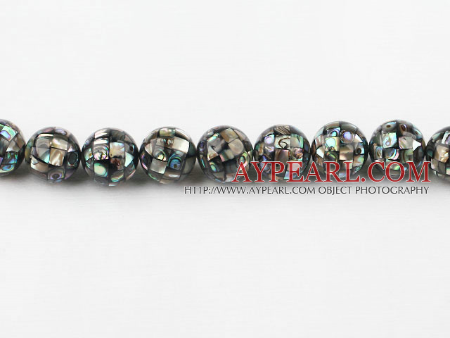 paua shell beads,16mm round,Sold per 15.75-inch strands