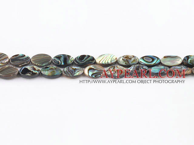 paua shell beads,8*12mm egg,Sold per 15.75-inch strands