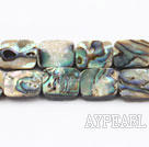 paua shell beads,12mm square,Sold per 15.75-inch strands