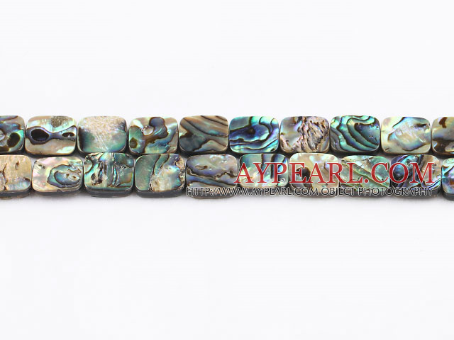 paua shell beads,12mm square,Sold per 15.75-inch strands