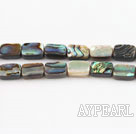 paua shell beads,6*8mm rectangle,Sold per 15.75-inch strands