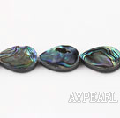 paua shell beads,13818mm teardrop,straight hole ,Sold per 15.75-inch strands