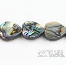 paua shell beads,16mm heart,Sold per 15.75-inch strands