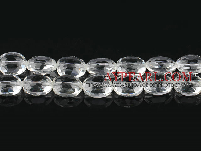 manmade crystal beads,8*13*16mm ,white,sold per 15.16inches strand