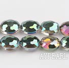 manmade crystal beads,8*13*16mm ,accompany with colors,sold per 15.16inches strand