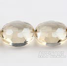 manmade crystal beads,13*20*24mm, accompany with the silve champagne color , Sold per 14.17inches strand