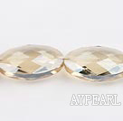 manmade crystal beads,10*20*33mm egg,accompany with the silver champagne color,Sold per 12.99-inch strands