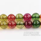 manmade burst pattern crystal beads,10mm round,faceted,sold per 15.75-inch strand